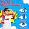 4E's Novelty 25 Piece Set Inflatable Baseball Bats With Pow Design, 12 Punch Balloons For Kids, 1 Huge 30" Bopper For Super Hero Birthday Bat, Carnival Prizes, And Baseball Bat Blow Up Fun, Ages 3+